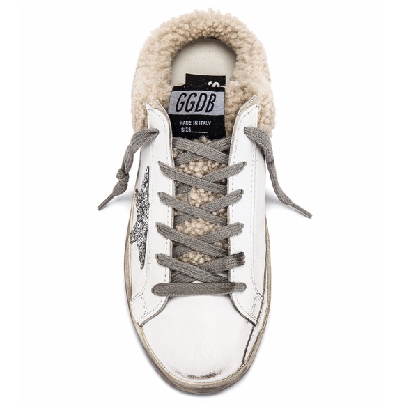 - NEW Golden Goose Superstar Sabot Shearling Sneaker BX16 - Picture 4 of 15